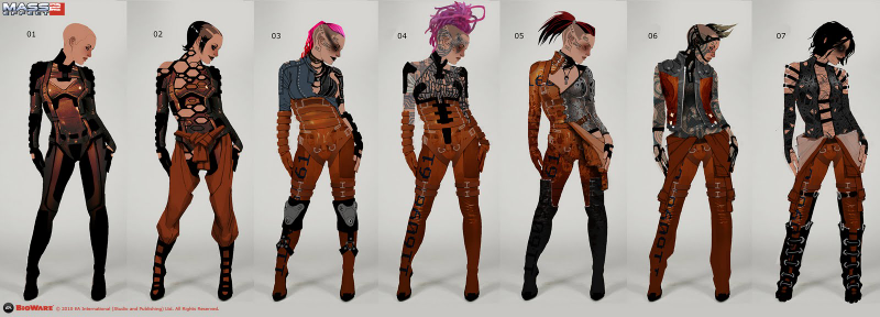 Illustration for article titled The Cartoon Concept Art of Mass Effect & Dragon Age
